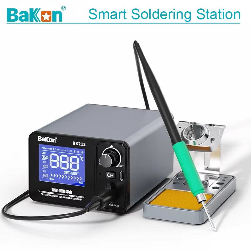 Soldering Iron Temperature Probe - Bakon BK212 Smart Soldering Station 180W,