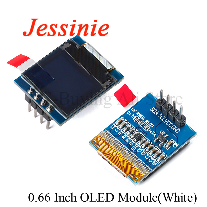 0.66 inch OLED LCD Dispaly Mod - огляд і ціна Ssd1306
