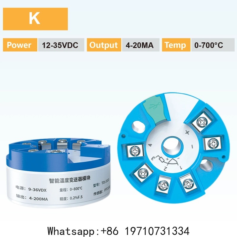 4-20mA Temperature Transmitter - огляд і ціна Thermocouple Module K Type
