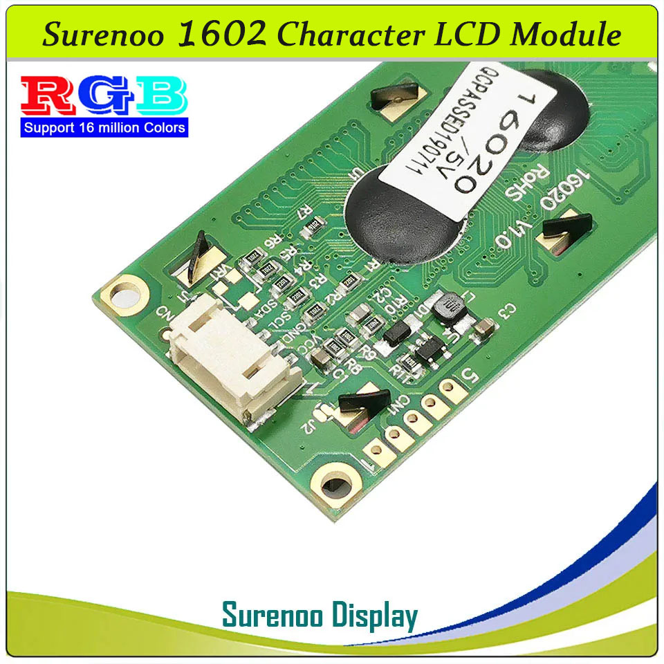 Grove 162 16X2 1602 3.3-5V Ser - огляд і ціна Lcd 1602