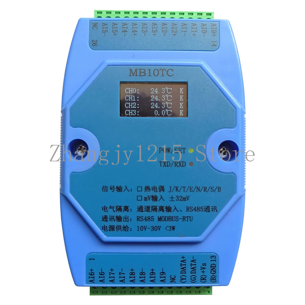 4/6/8/10 Channels Temperature  - огляд і ціна Thermocouple Module K Type