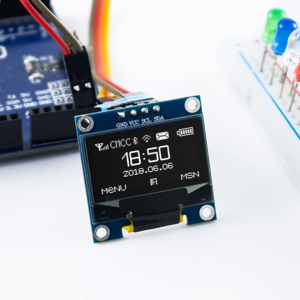 0.96 Inch OLED I2C IIC Display - огляд і ціна Ssd1306