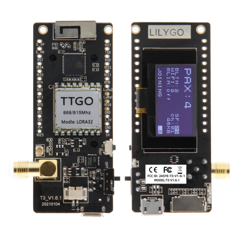 LILYGO® TTGO LoRa32 V2.1_1.6 V - огляд і ціна Sd Card Module
