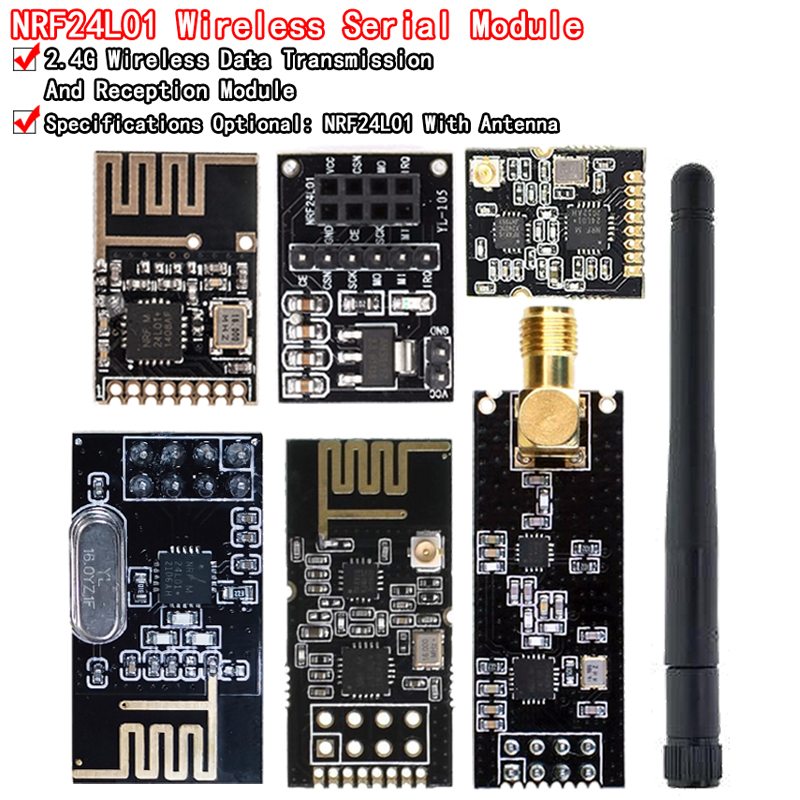 NRF24L01+ 2.4G wireless data t - огляд і ціна Nrf24L01