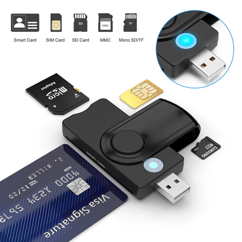 USB 3.0 2.0 Smart Card Reader  - огляд і ціна Sd Card Module