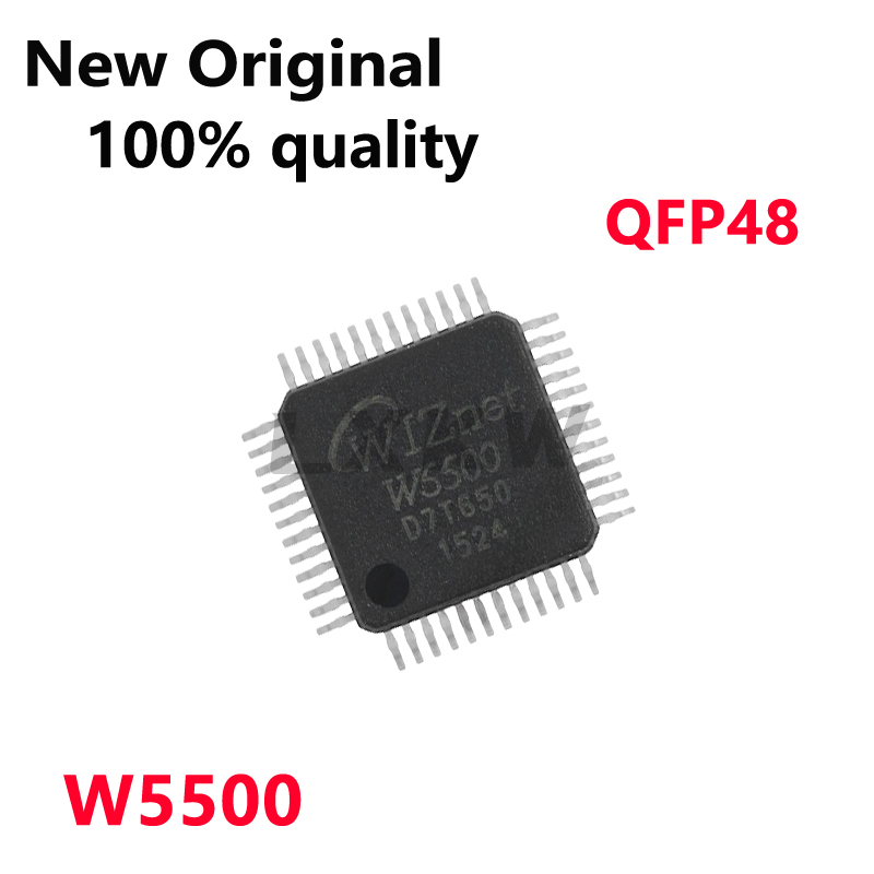 1~5/PCS New Original W5500 QFP - огляд і ціна Ethernet W5500