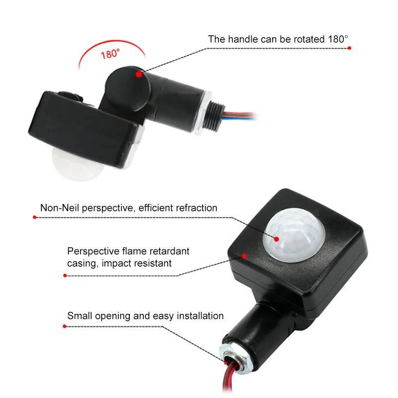 Motion Sensor PIR Switch Light - огляд і ціна Pir Motion Sensor