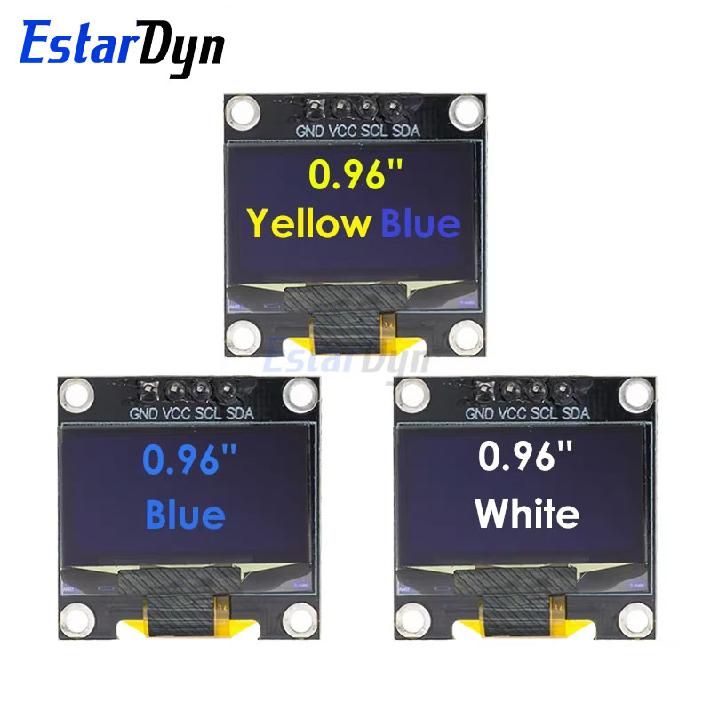 0.96 inch IIC SPI Serial 7/4Pi - огляд і ціна Ssd1306