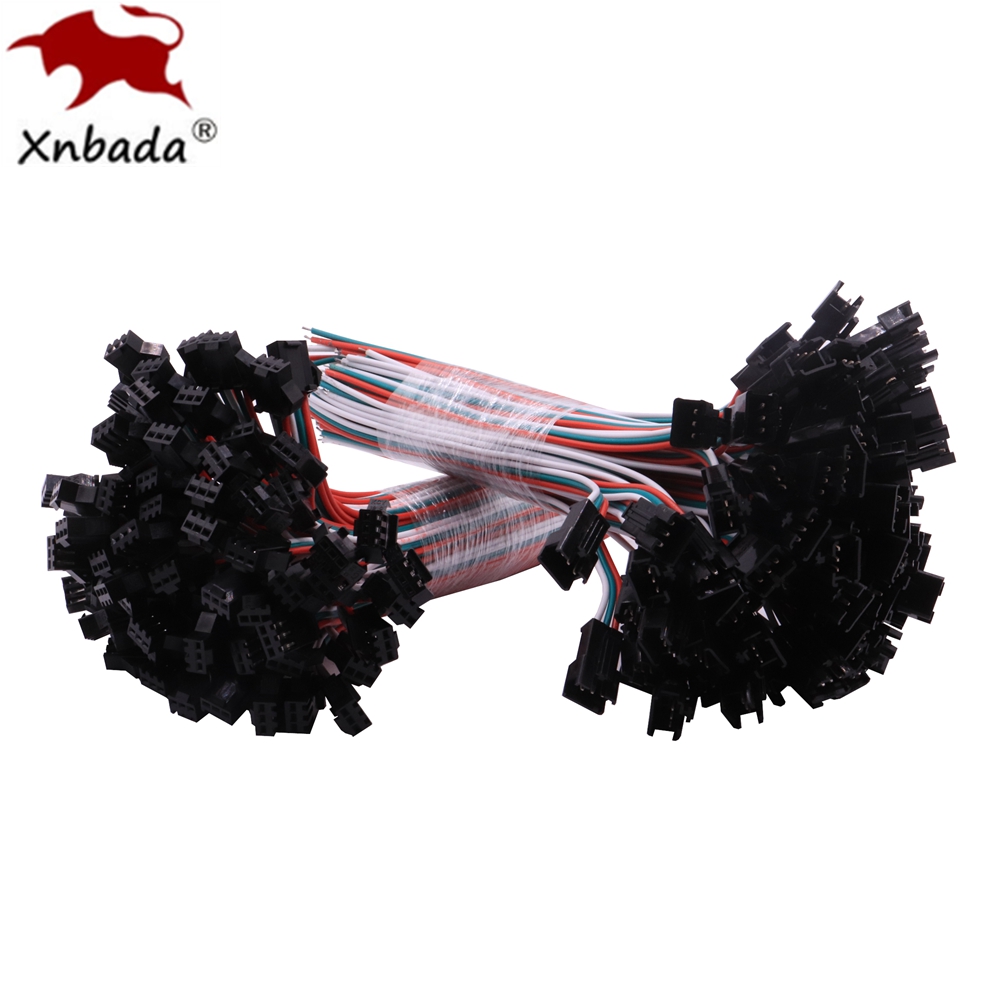 10Pairs 10cm 3Pin JST Connecto - огляд і ціна Ws2812B