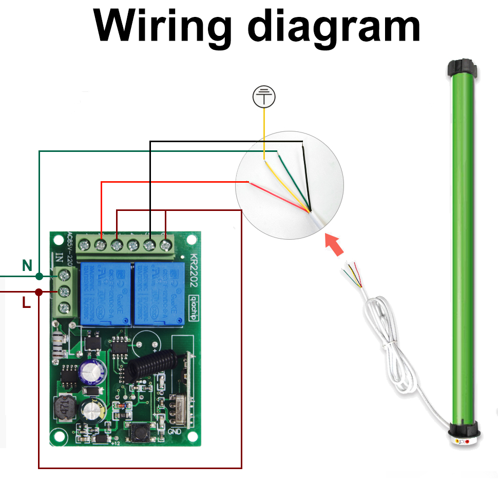 QIACHIP 433Mhz Universal Wirel - огляд і ціна Relay Module 1 Channel