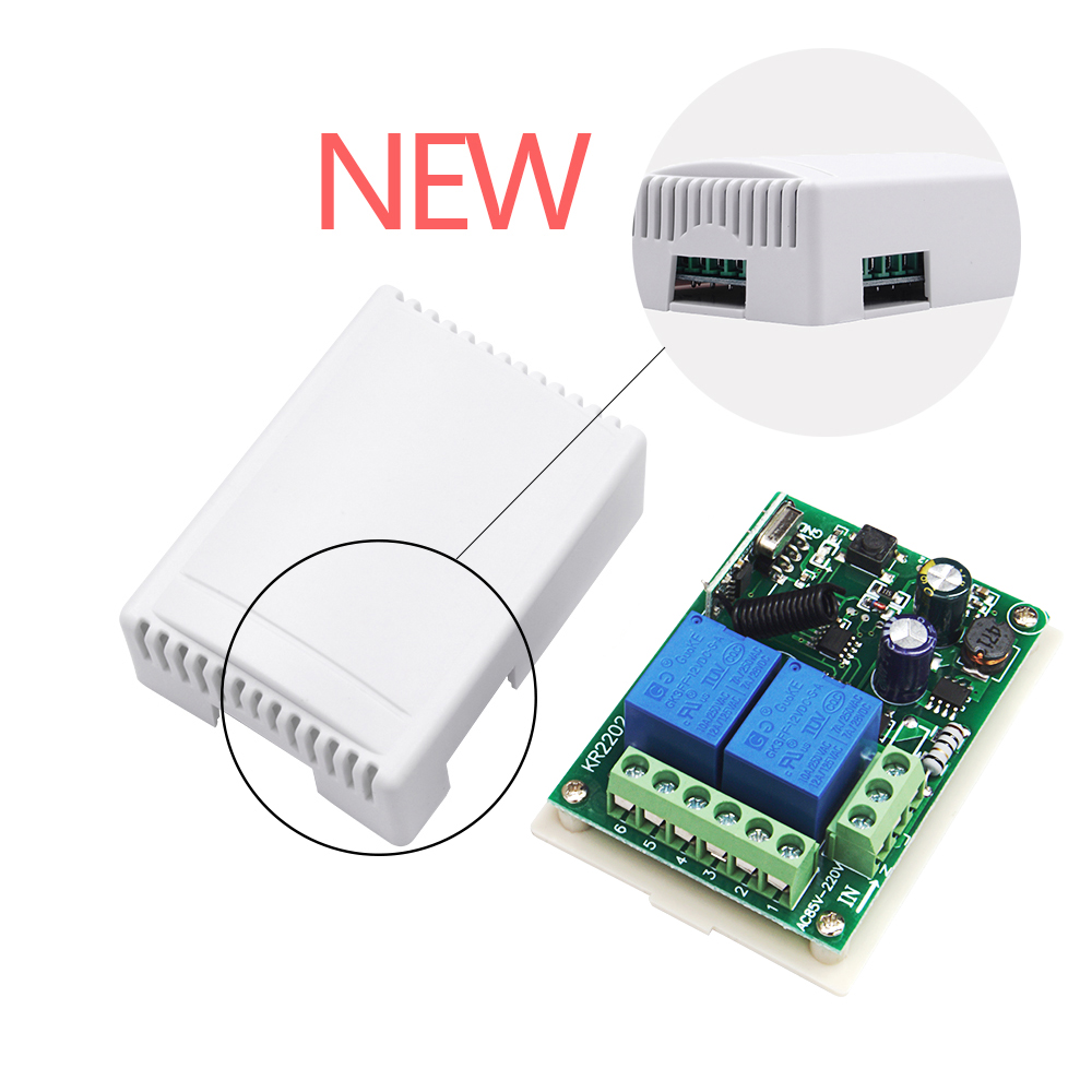 QIACHIP 433Mhz Universal Wirel - огляд і ціна Relay Module 1 Channel