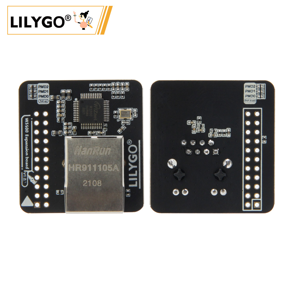 LILYGO® T-Relay-W5500 Ethernet - огляд і ціна Ethernet W5500