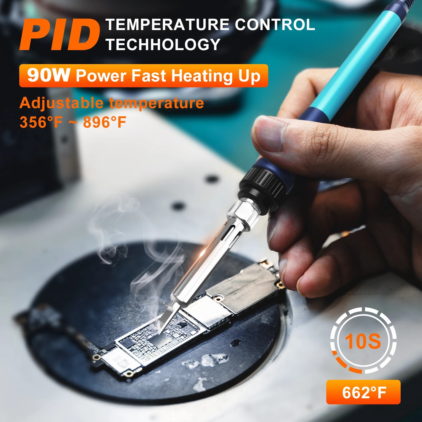 Bakon BK969 90W Soldering Stat - огляд і ціна Soldering Iron Temperature Probe