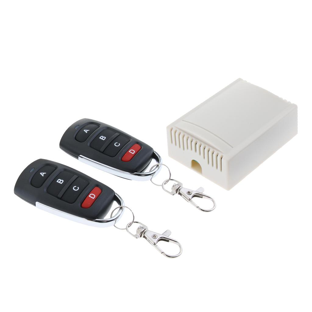 Wireless Remote Switch 433mhz  - огляд і ціна Relay Module 4 Channel