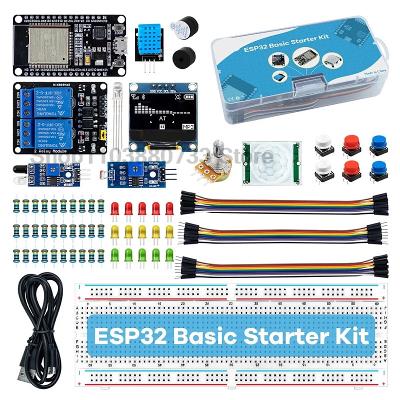 100% New ESP32 WIFI Developmen - огляд і ціна Dht11