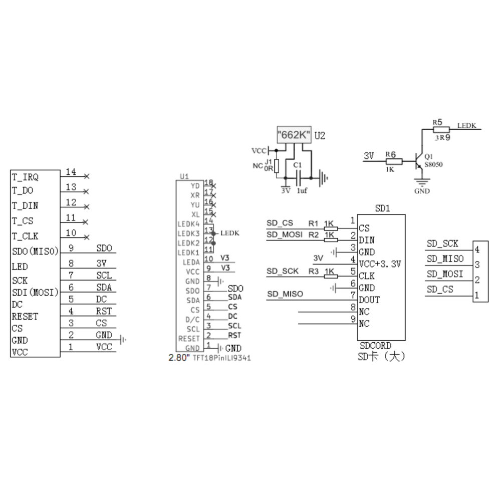 2.8 Inch TFT LCD Display Modul - огляд і ціна Ili9341