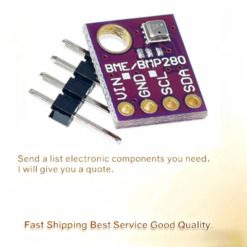 10PCS BME280-3.3 BMP280-3.3V B - огляд і ціна Bme280