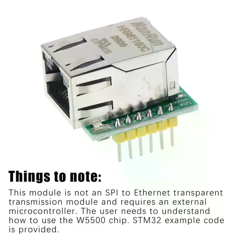 Electronics USR-ES1 W5500 Chip - огляд і ціна Ethernet W5500