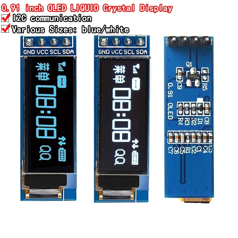 0.91Inch OLED Display Module,  - огляд і ціна Ssd1306