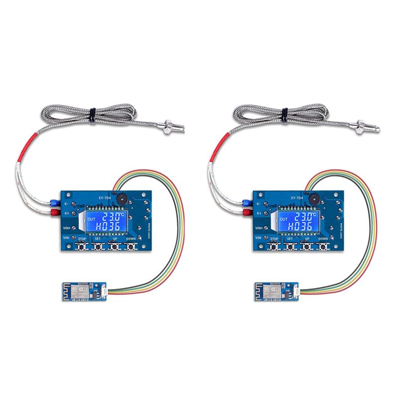 DT17 2X 12V DC Digital Tempera - огляд і ціна Thermocouple Module K Type