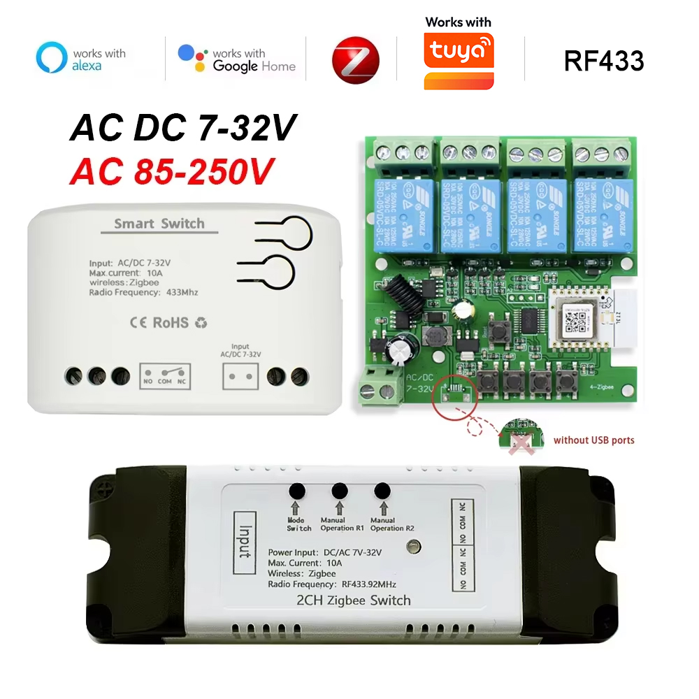 Dry Contact Smart Zigbee Switc - огляд і ціна Relay Module 1 Channel