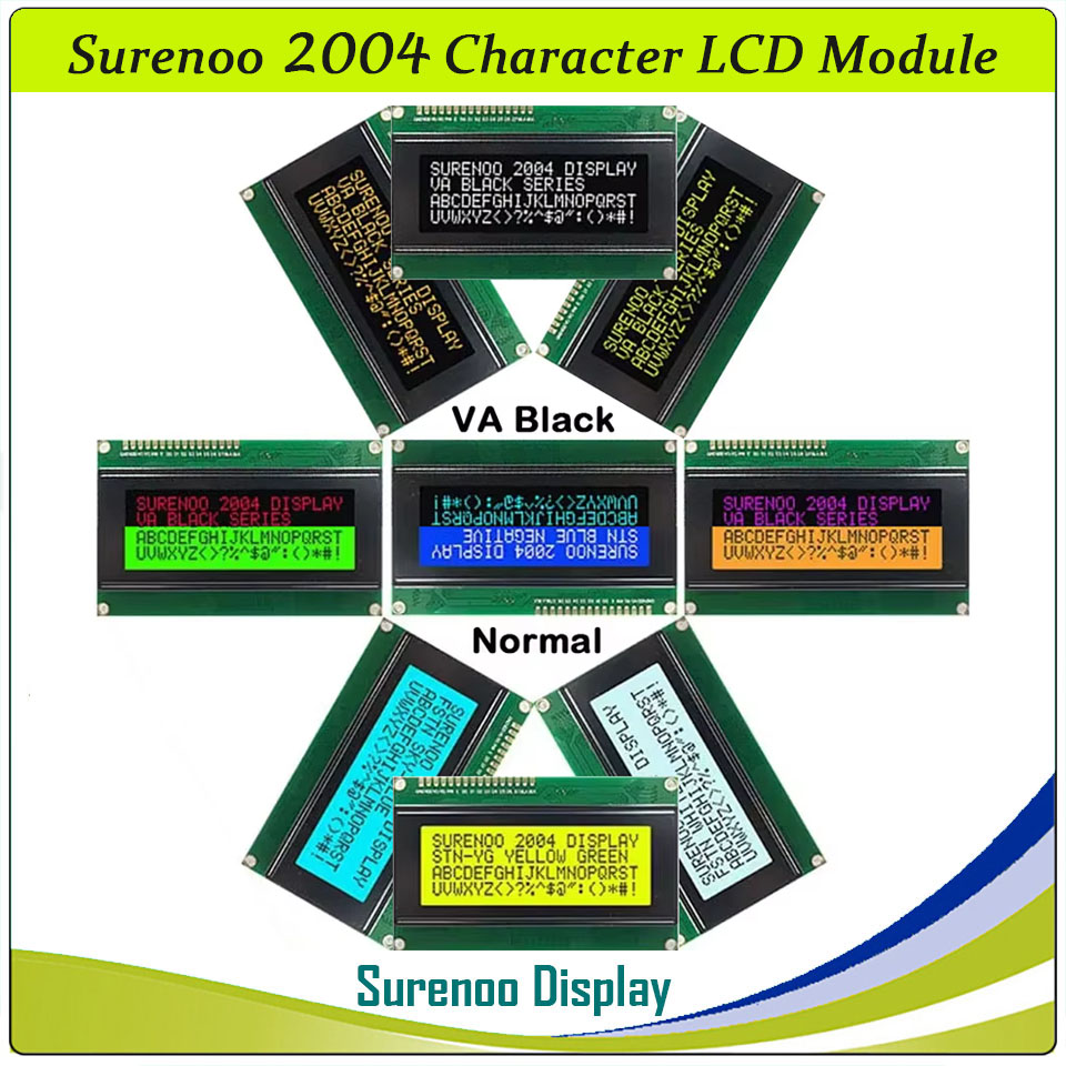 Surenoo 204 20X4 2004 Characte - огляд і ціна Lcd 1602